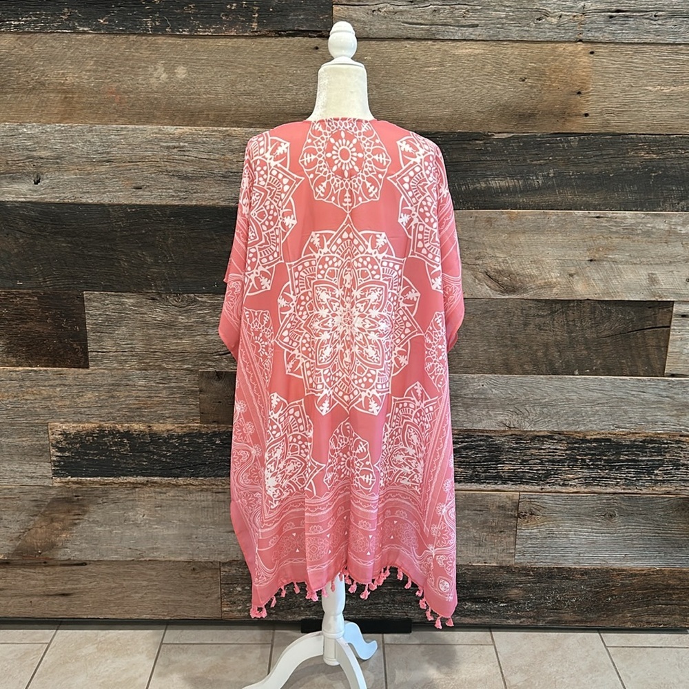 NEW Dokotoo Women’s Beach Vacation Long Kimono One Size - Picture 3 of 11